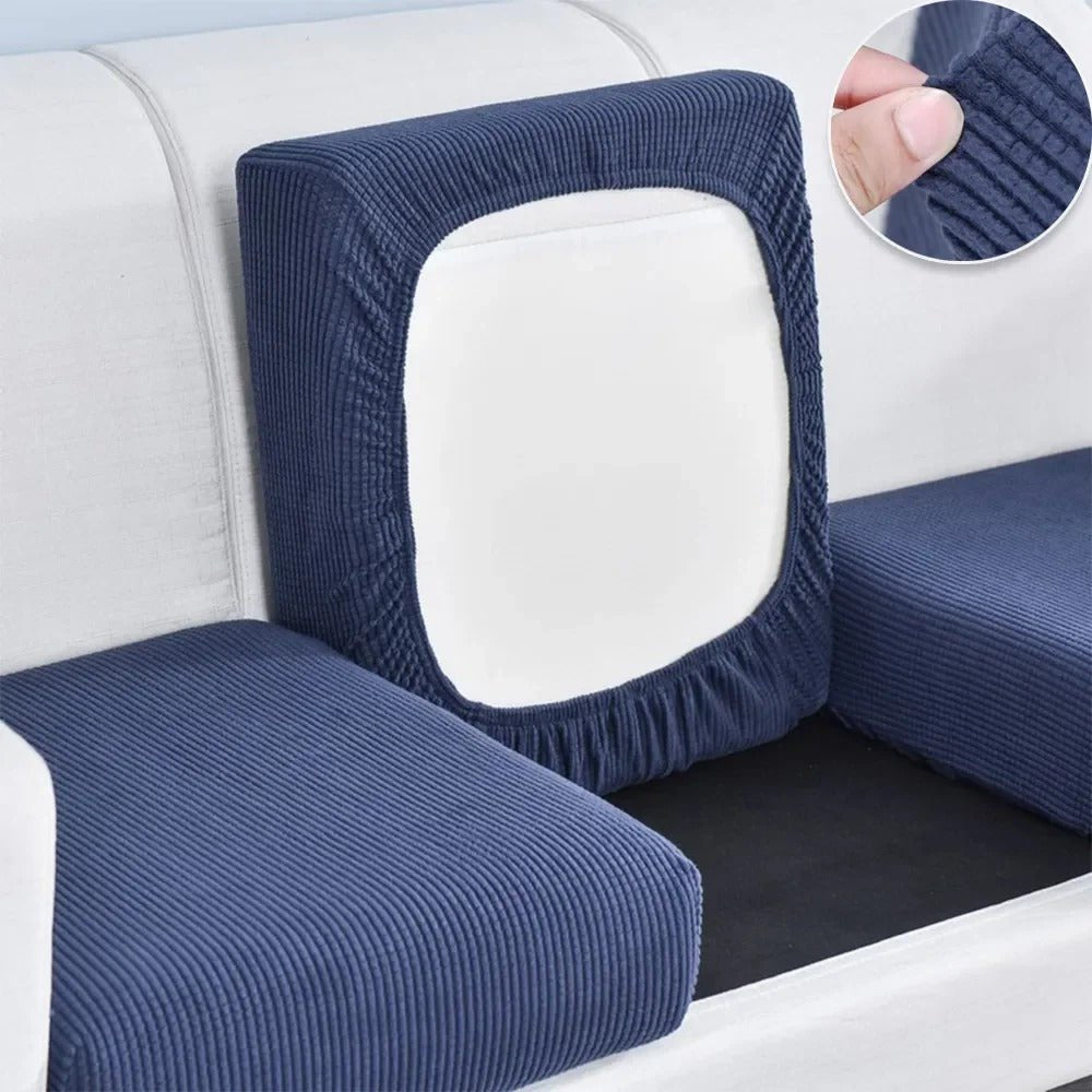 Stretch Sofa Cover - Pet Friendly, Washable & Universal Fit 1