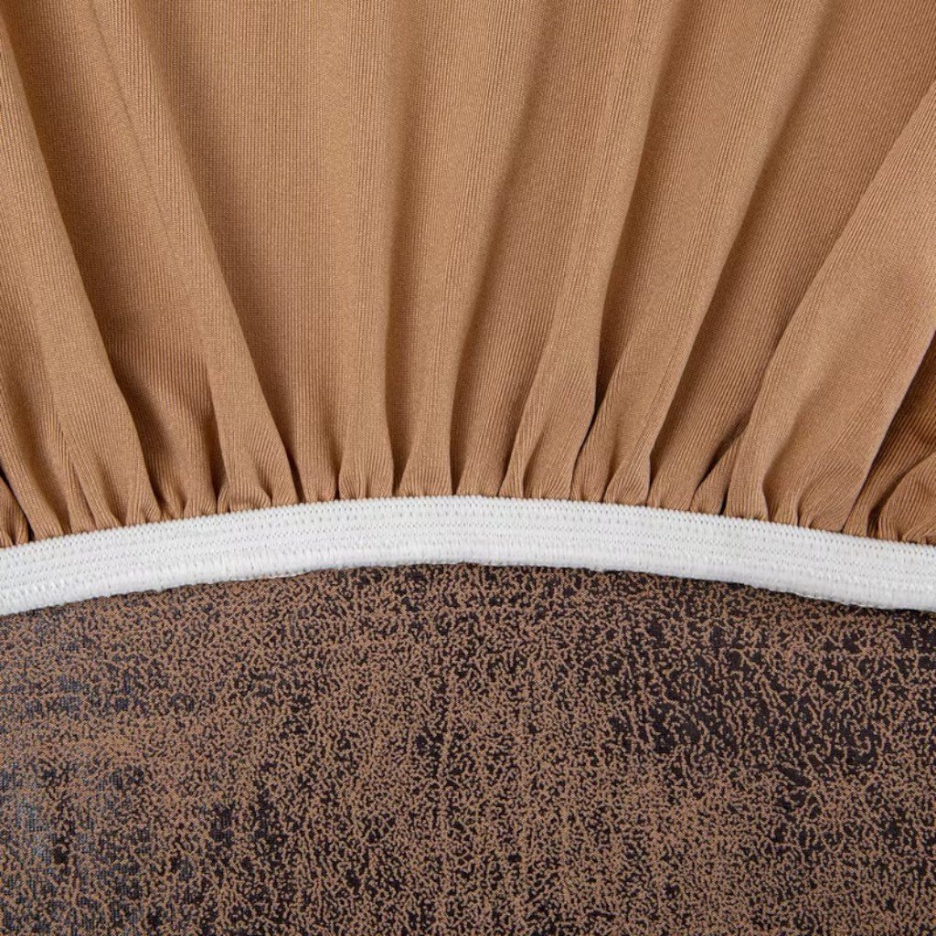 Stretch Sofa Cushion Cover - Vintage Leather Look, Durable Protection 7