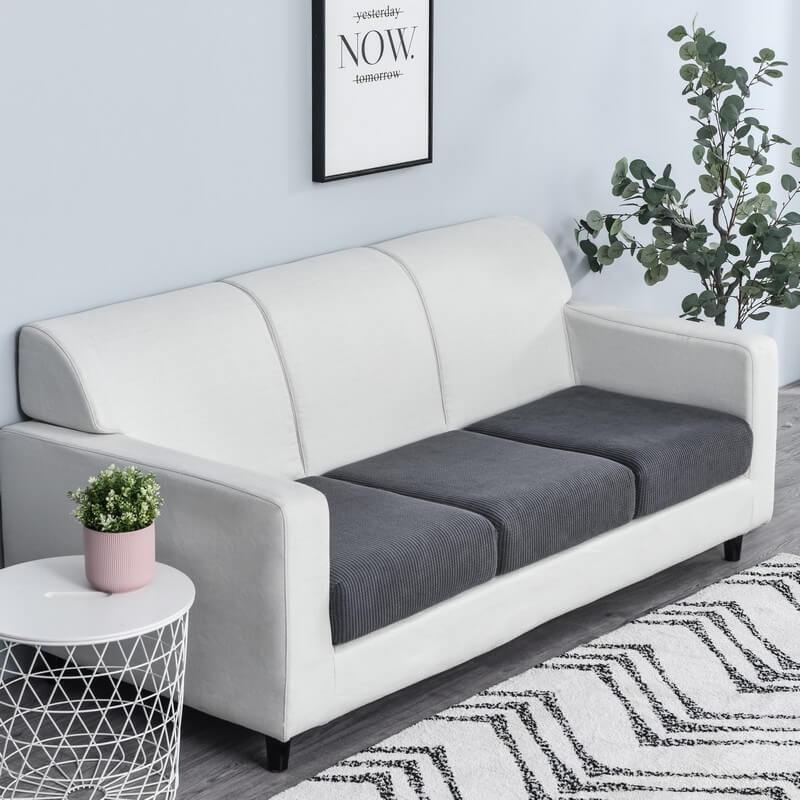 Stretchable Sofa Cushion Cover - Durable Protection & Easy Care 0