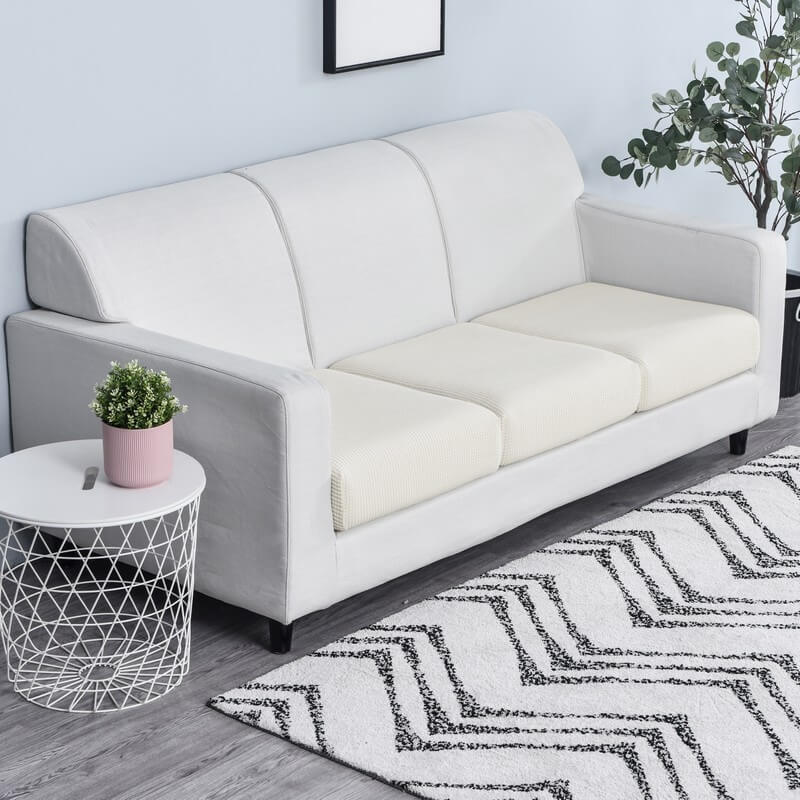 Stretchable Sofa Cushion Cover - Durable Protection & Easy Care 2