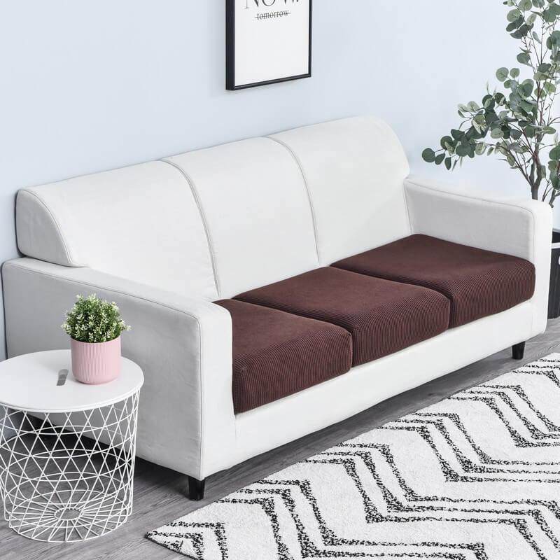 Stretchable Sofa Cushion Cover - Durable Protection & Easy Care 9