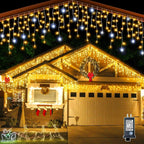 String Lights - Twinkling Warm & Cool White, Extendable Outdoor Decor 1
