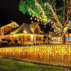 String Lights - Twinkling Warm & Cool White, Extendable Outdoor Decor 4