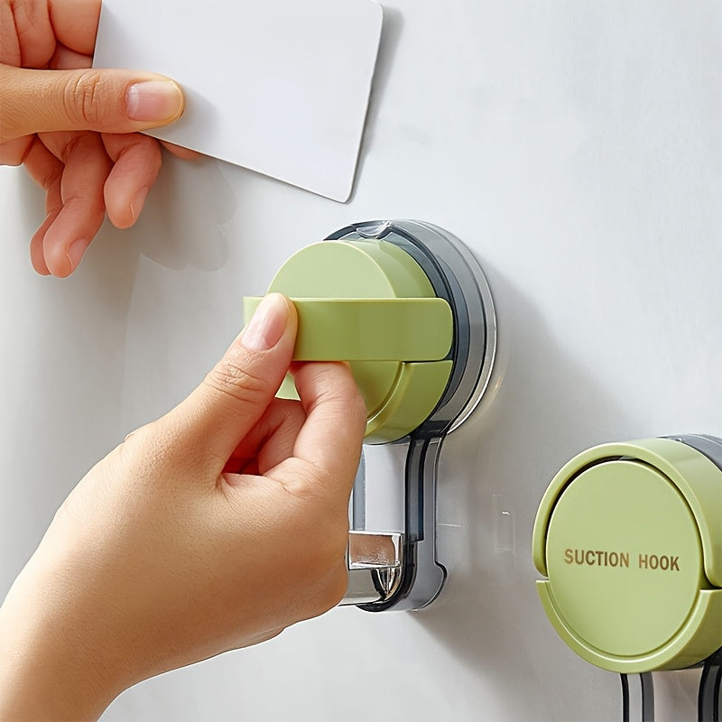 Suction Cup Hooks 3-Pack - Strong Hold for Shower & Smooth Surfaces 5