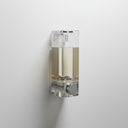 Suction Cup Soap Dispenser - Drill-Free Mount, Clear Fill Indicator 2