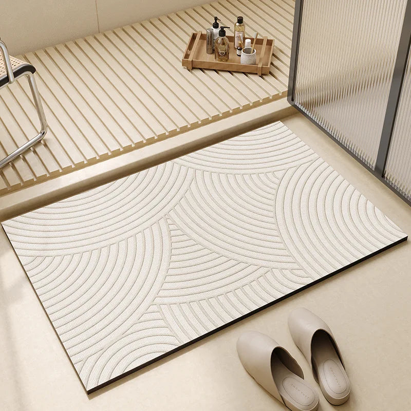 Super Absorbent Non-Slip Bath Mat - Quick-Dry Comfort for Bathroom 1