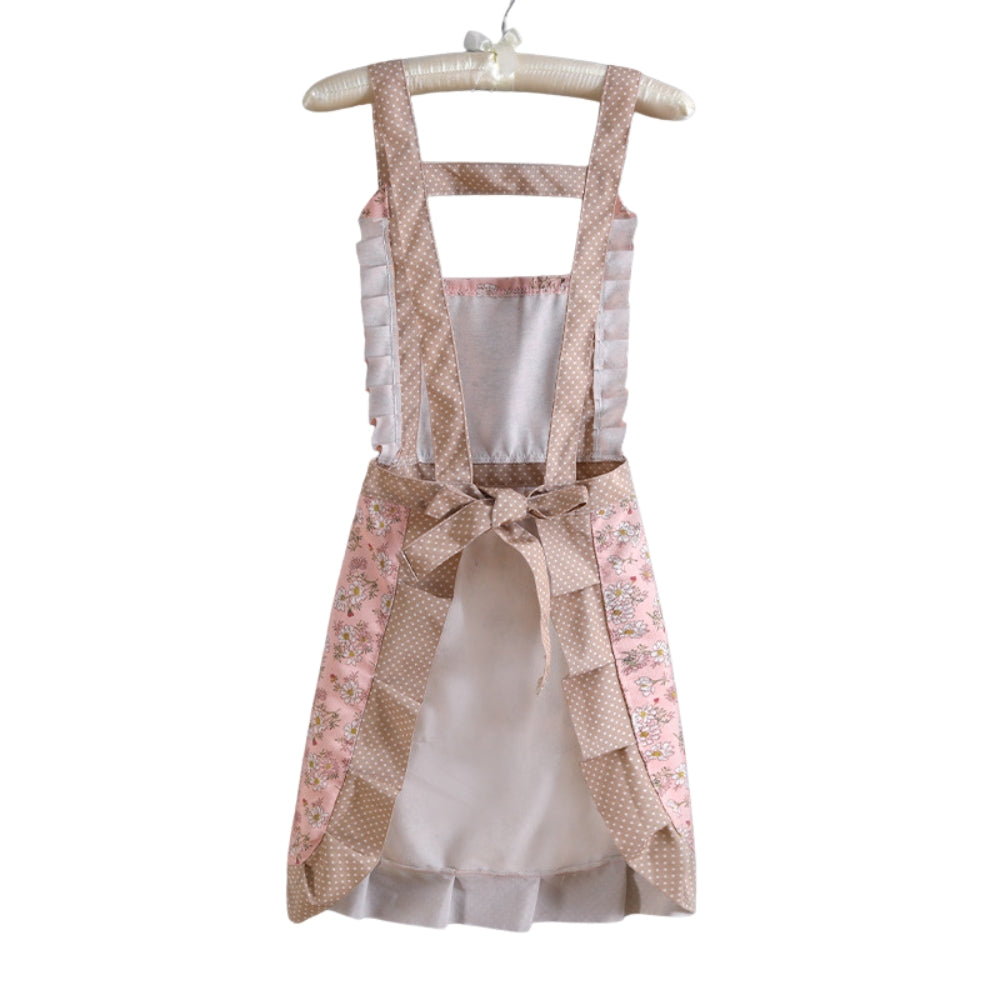 Sweet Flora Kitchen Apron - Durable, Waterproof, Adjustable Fit for Women 4