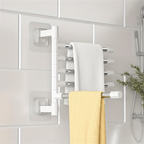 Swivel Towel Rack - Space-Saving 5-Arm Bathroom Towel Storage Solution 0