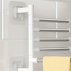 Swivel Towel Rack - Space-Saving 5-Arm Bathroom Towel Storage Solution 2