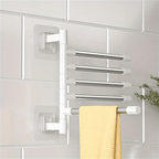 Swivel Towel Rack - Space-Saving 5-Arm Bathroom Towel Storage Solution 3