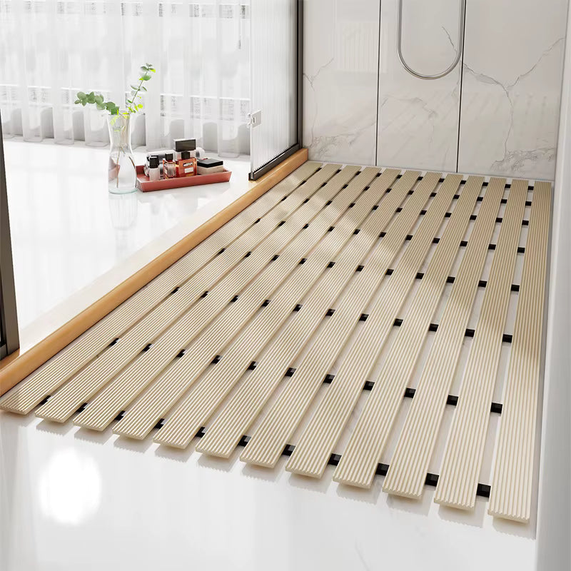 TPE Non-Slip Shower Mat with Fast-Drain Grooves – Customizable Anti-Slip Bath Mat for Safety in Showers and Tubs 3