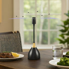 Table Fly Fan - Portable USB Soft Blade Insect Repellent for Dining 1