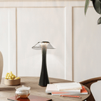 Table Lamp Acrylic or Resin Amber Touch Control Three Step Dimming Ambient Light 03