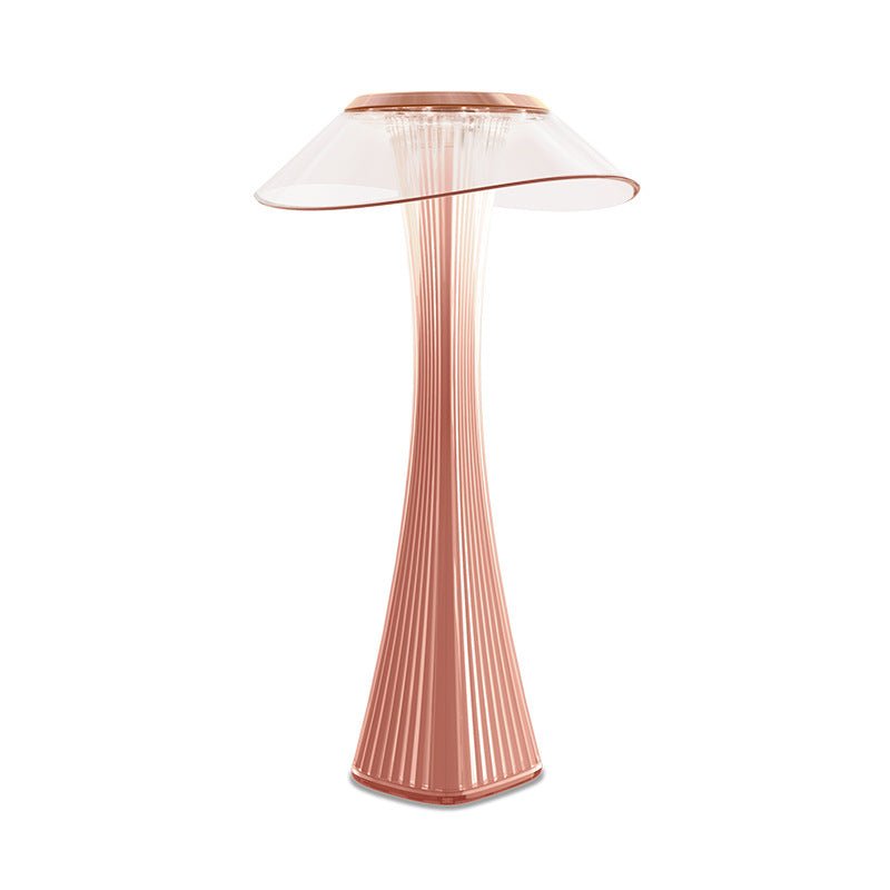 Table Lamp Acrylic or Resin Amber Touch Control Three Step Dimming Ambient Light 06