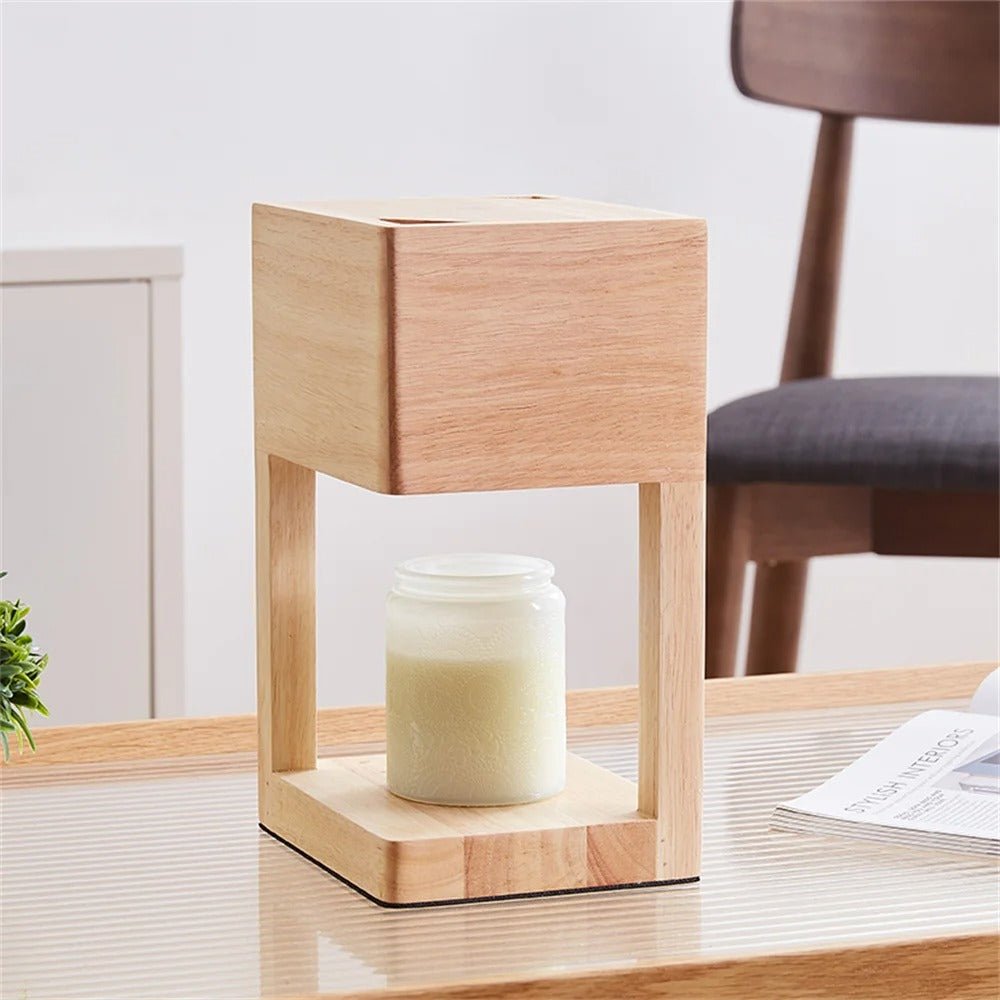 Table Lamp Candle Warmer Holder Indoor Dual Function Ambient Light 2