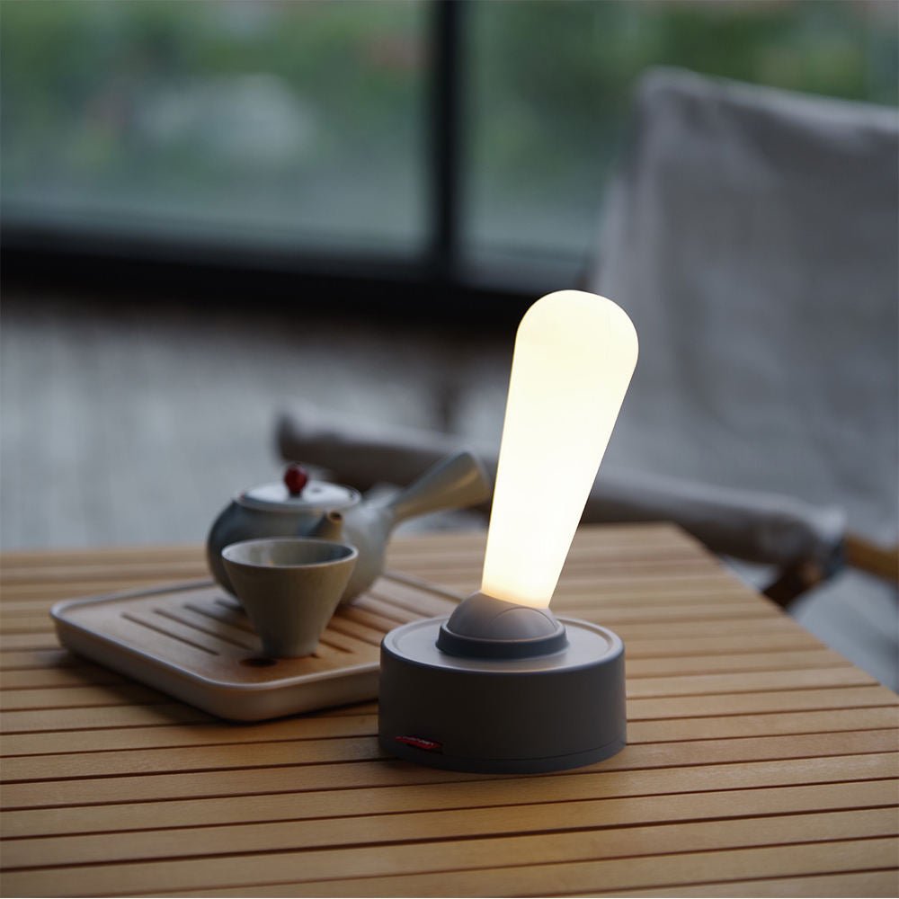 Table Lamp LED 2W USB Rechargeable 20.4 cm Height Toggle Switch Portable 4