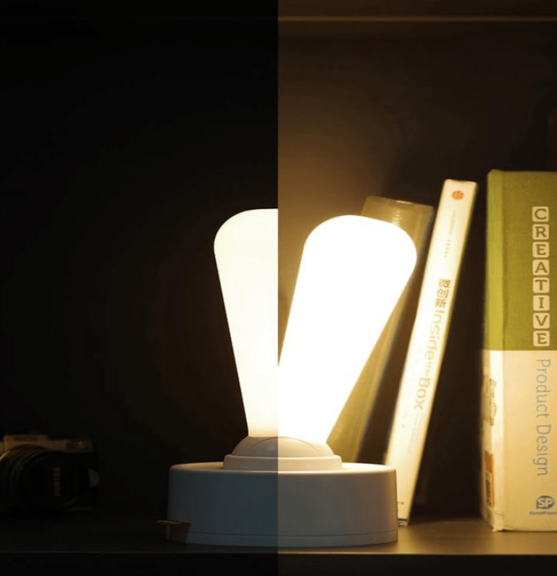 Table Lamp LED 2W USB Rechargeable 20.4 cm Height Toggle Switch Portable 6
