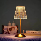 Table Lamp LED 3W Cordless USB Rechargeable Acrylic Metal 13 x 23 cm 8