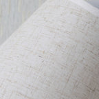 Table Lamp Linen Shade LED 3W 300 Lumens Metal Wood Base 14.5 cm x 46 cm 04