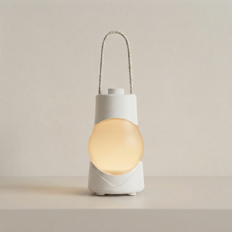 Table Lamp Rechargeable LED ABS Music Box
