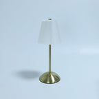 Table Lamp Rechargeable LED USB Powered Iron Fabric Shade 2W 200 Lumens Multiple Colors 01