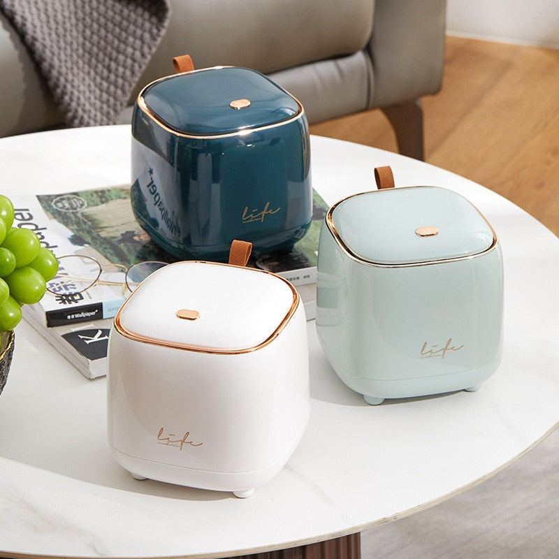 Table Waste Bin - Stylish & Compact Garbage Can for Home & Office 1