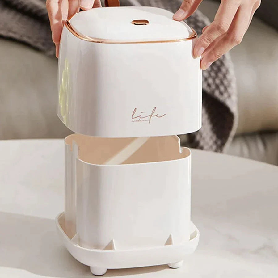 Table Waste Bin - Stylish & Compact Garbage Can for Home & Office 5