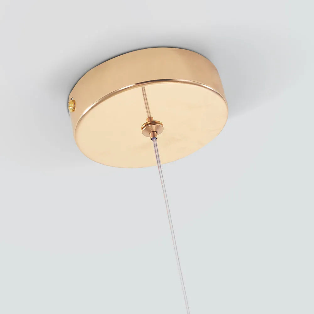 Teardrop Pendant Light - Elegant Glass Design for Kitchen & Living Rooms 5