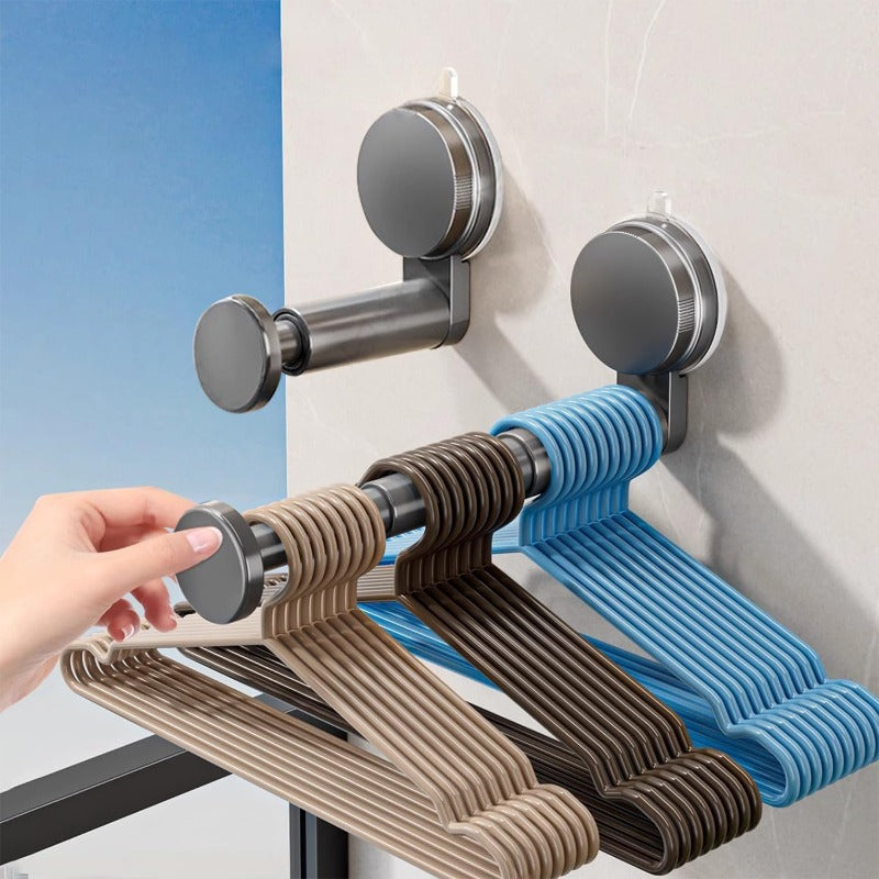 Telescopic Suction Hanger - Space-Saving Kitchen Organizer for Bowls 0