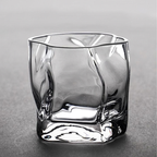 Texture Glass Set Durable Borosilicate Glass Set of 2 - 02