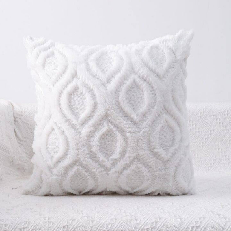 Textured Couch Cushion Covers - Durable Cotton, Easy Care & Elegant Style 5