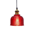 Textured Glass Pendant Light - Adjustable Kitchen Island Lighting 1