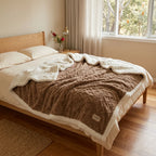 Thick Warm Fleece Blanket with Reversible Sherpa Lining – Ultra-Soft Cozy Fleece Throw for Winter Comfort 1