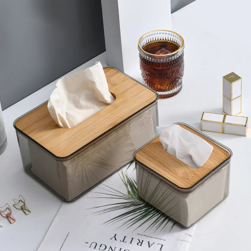 Tissue Holder Bathroom - Elegant Tissue Organizer for Home Decor 5
