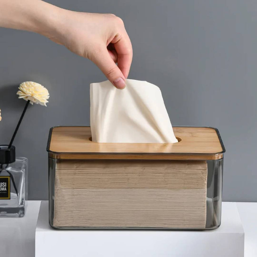 Tissue Holder Bathroom - Elegant Tissue Organizer for Home Decor 6