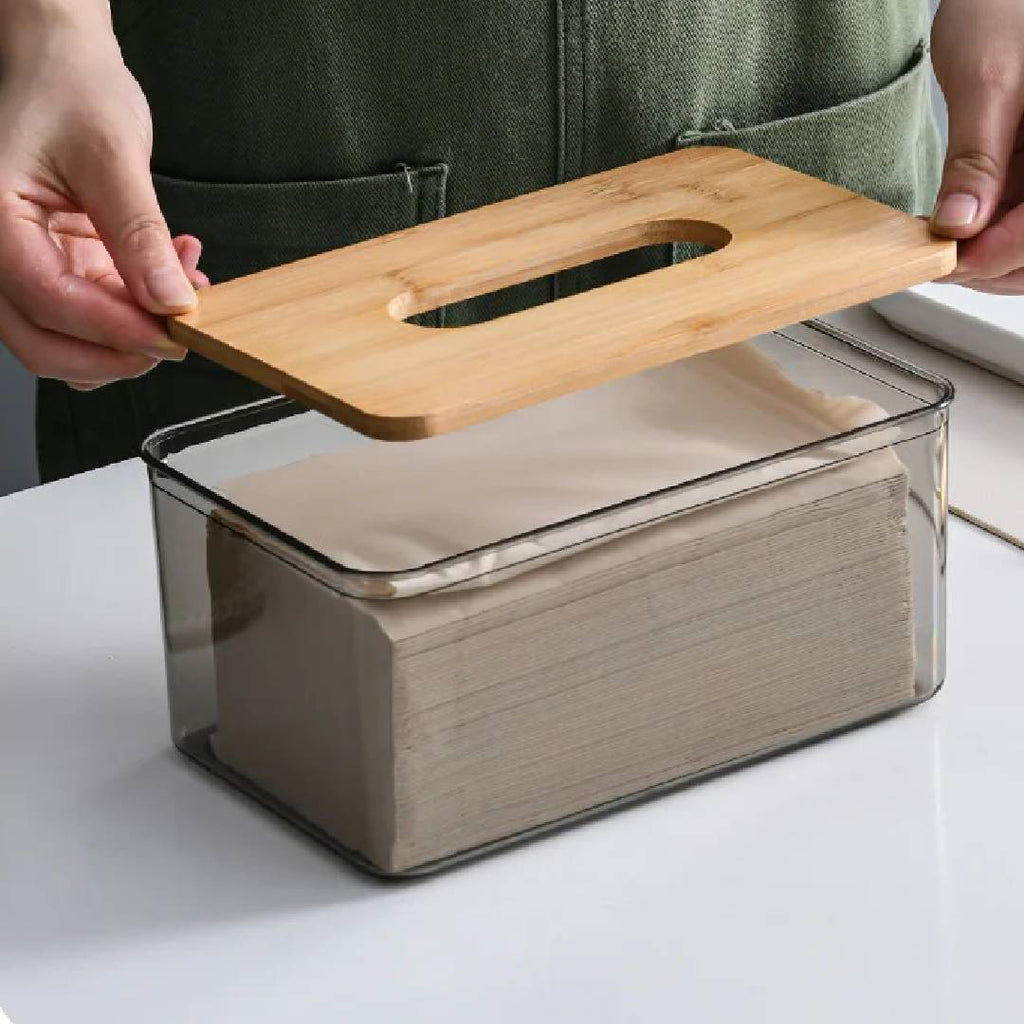 Tissue Holder Bathroom - Elegant Tissue Organizer for Home Decor 7