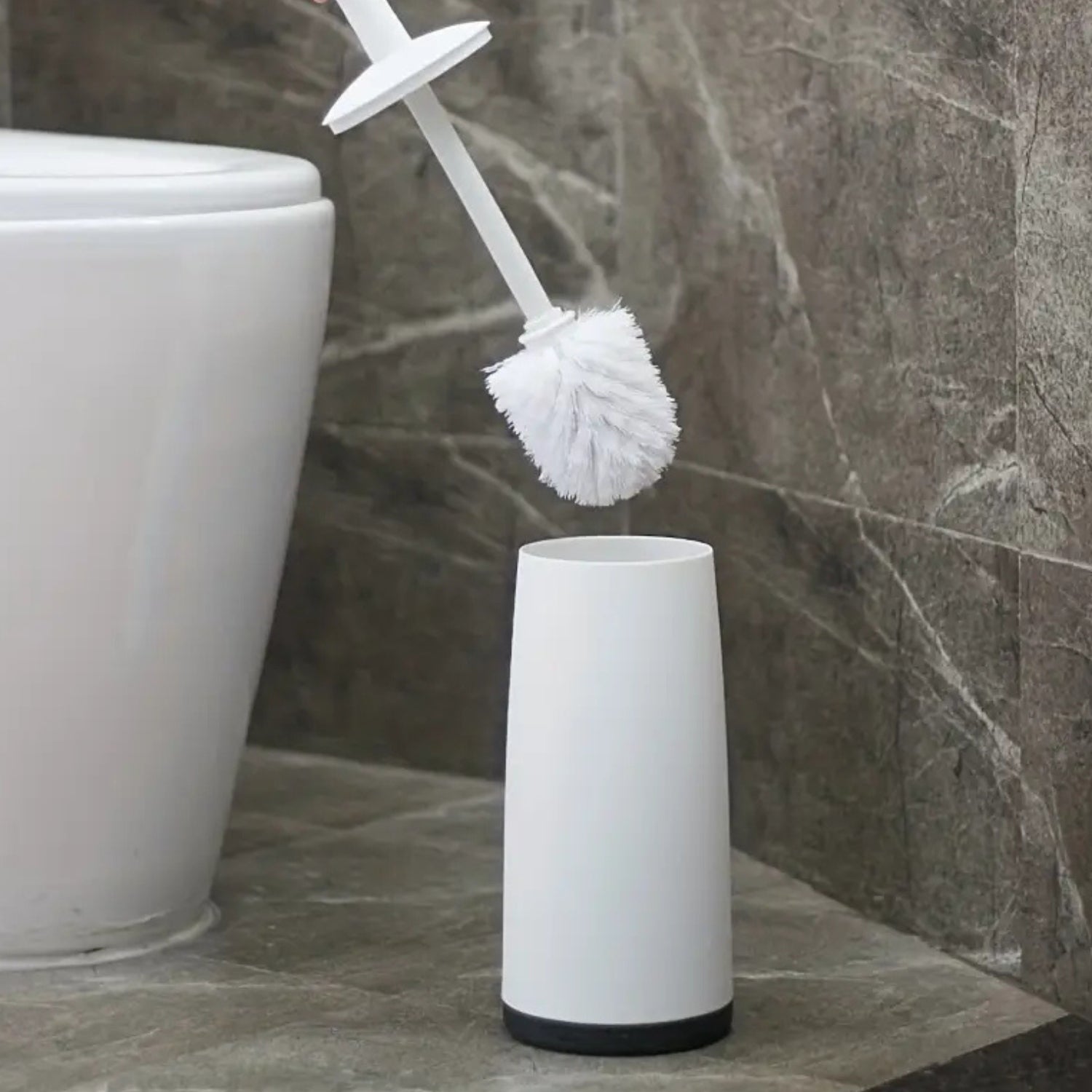 Toilet Brush - Efficient Design for Easy Cleaning & Space-Saving 2