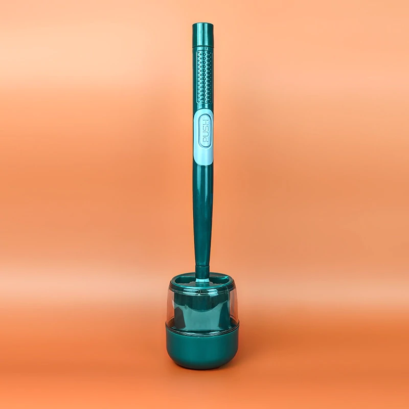 Toilet Brush - Flexible Head & Built-in Soap Dispenser 0