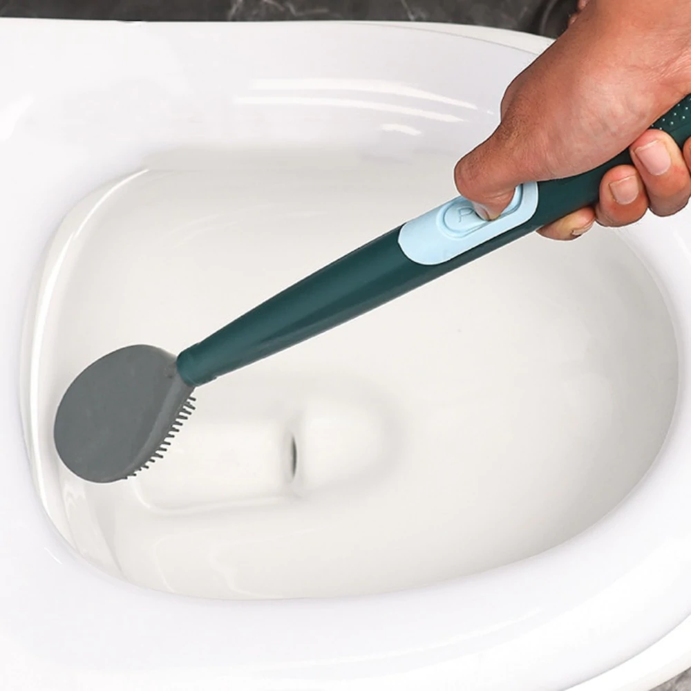 Toilet Brush - Flexible Head & Built-in Soap Dispenser 5