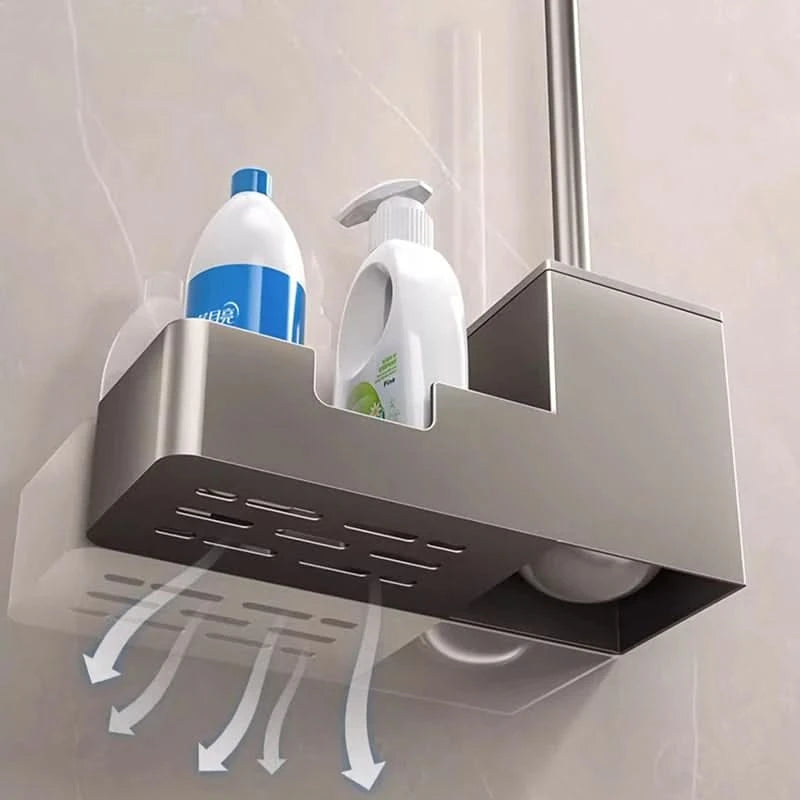 Toilet Brush Set - Dead-End Design for Deep Cleaning & Compact Storage 3