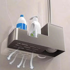 Toilet Brush Set - Dead-End Design for Deep Cleaning & Compact Storage 3