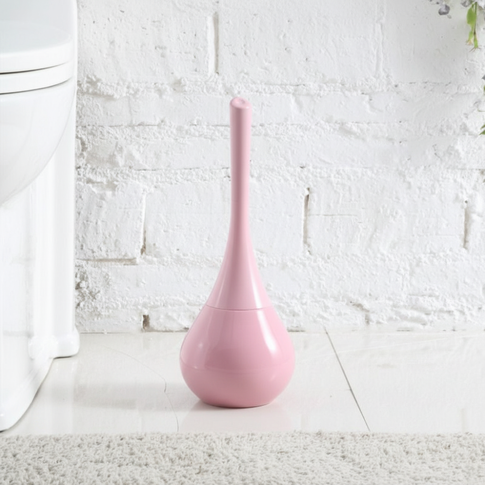 Toilet Brush Set - Modern Closed Holder for Clean, Tidy Bathrooms 5