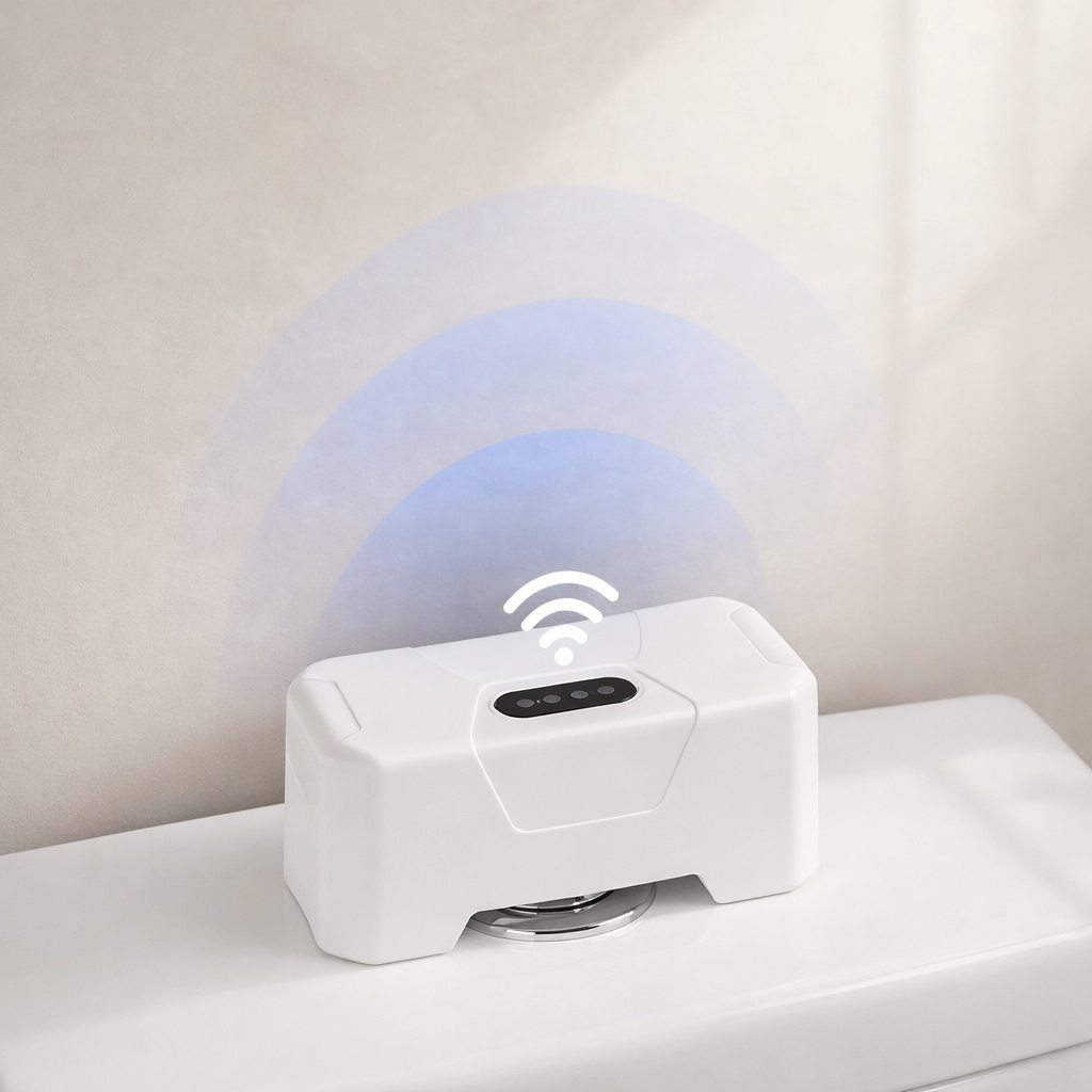 Toilet Flush System Infrared Sensor Touchless ABS 14x6.4 cm 1
