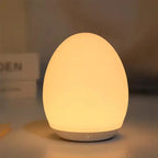 Touch Control LED Night Light with RGB Colors and Warm White, 100h Battery Life, Portable Night Lamp for Baby's Room, 12x10cm 0