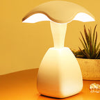 Touch Control Rechargeable Desk Lamp - Compact Cordless LED Light 0