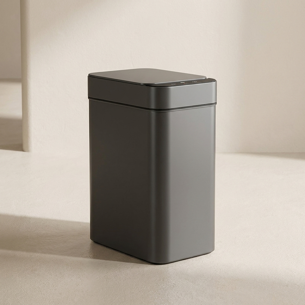 Touchless Bathroom Bin 12L Motion Sensor Automatic Trash Can
