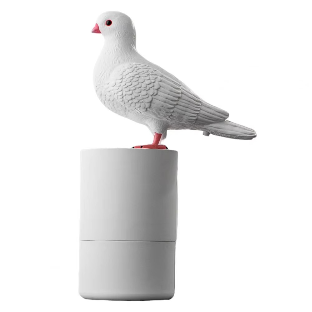 Touchless Foaming Soap Dispenser - Charming Pigeon Design for Easy Hygiene 0