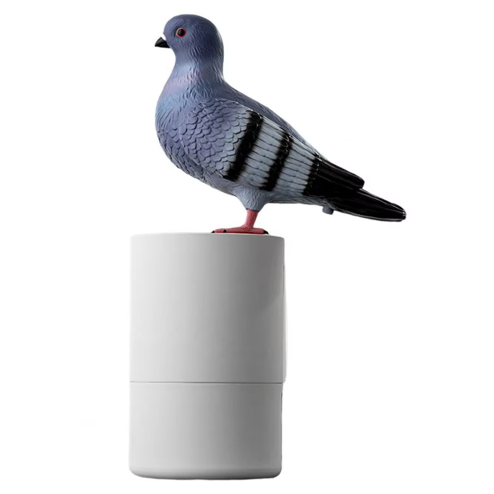 Touchless Foaming Soap Dispenser - Charming Pigeon Design for Easy Hygiene 1