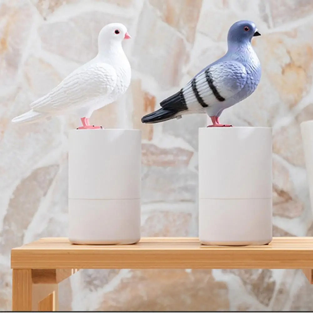 Touchless Foaming Soap Dispenser - Charming Pigeon Design for Easy Hygiene 2
