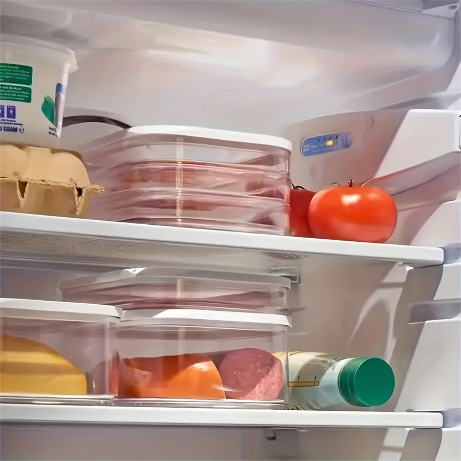 Transparent Airtight Meat Preservation Box for Fridge – Durable Storage Container for Bacon and Meats 2